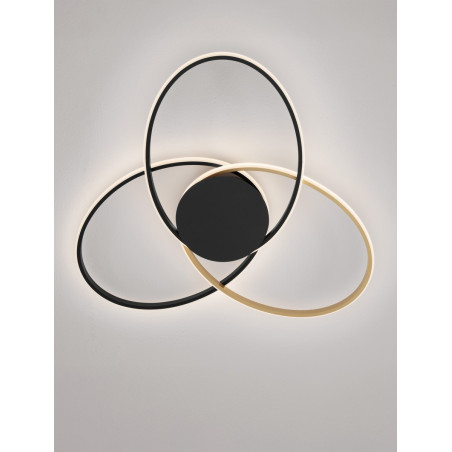 Plafon LED Oavea: Nowoczesny design, 3200K - Decolab24