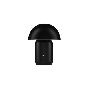 Lampa stołowa LED Sopi: Czarny grzybek ze ściemniaczem | Decolab24