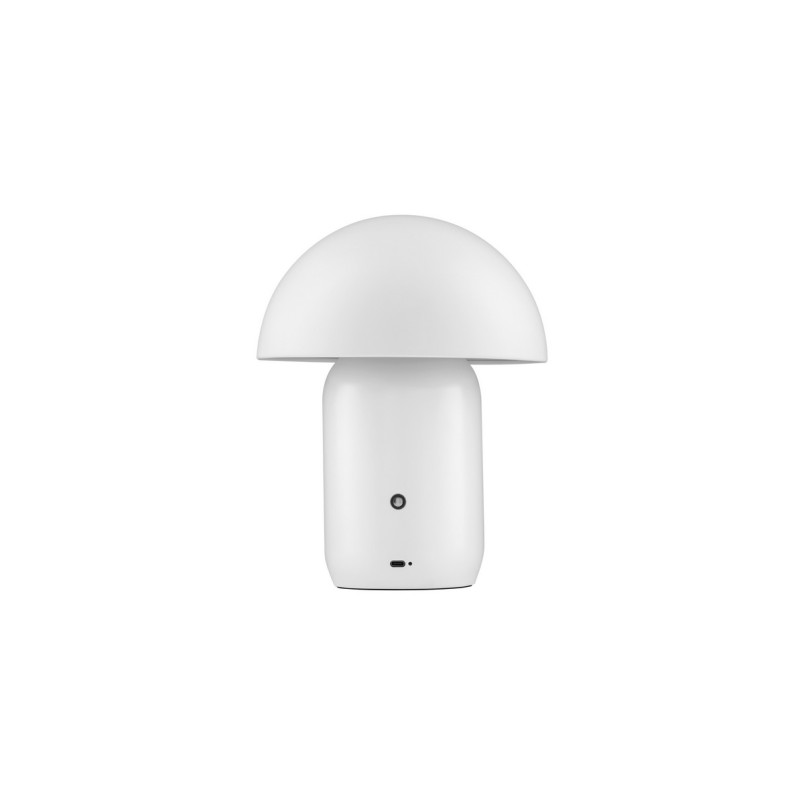 Lampa stołowa Sopi LED biała - Grzybek ze ściemniaczem | Decolab24