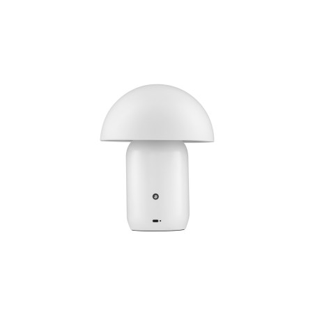 Lampa stołowa Sopi LED biała - Grzybek ze ściemniaczem | Decolab24