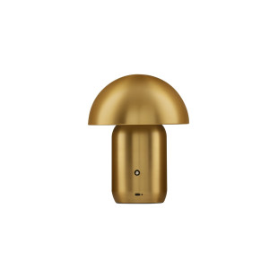 Lampa stołowa Sopi LED, złota - Stylowe oświetlenie