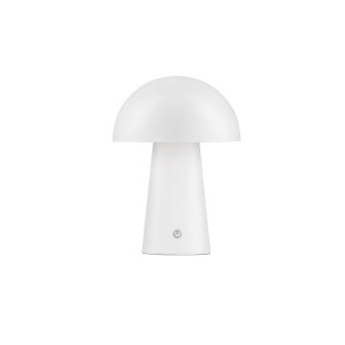Lampa stołowa Danae LED - Grzybek, ściemniana, biała | Decolab24