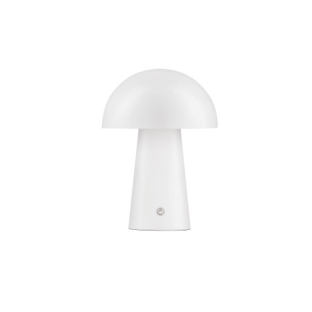 Lampa stołowa Danae LED - Grzybek, ściemniana, biała | Decolab24
