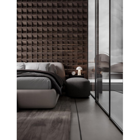 Lampa stołowa Danae LED - Grzybek, ściemniana, biała | Decolab24