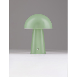 Lampa stołowa Danae LED - Zielony grzybek, ściemnianie | Decolab24