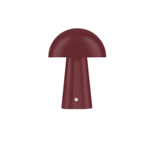 Lampa stołowa Danae LED - Bordowa, ściemniana | Decolab24