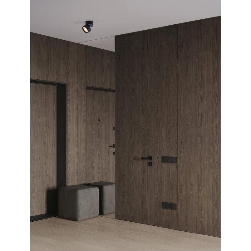 Reflektor sufitowy Kora LED czarny - Decolab24
