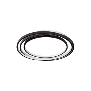 Plafon LED Borar 3000K Czarny | Nowoczesny Design - Decolab24