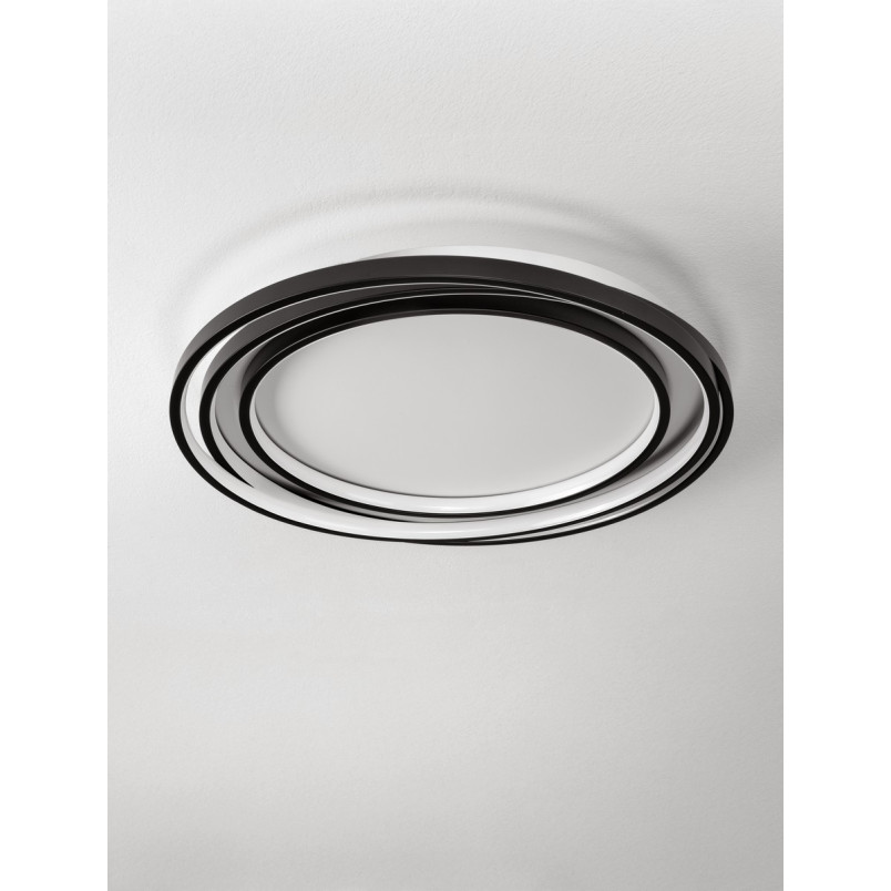 Plafon LED Borar 3000K Czarny | Nowoczesny Design - Decolab24