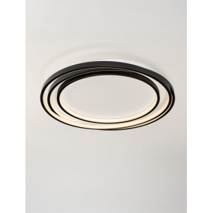 Plafon LED Borar 3000K Czarny | Nowoczesny Design - Decolab24