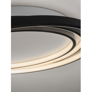 Plafon LED Borar 3000K Czarny | Nowoczesny Design - Decolab24