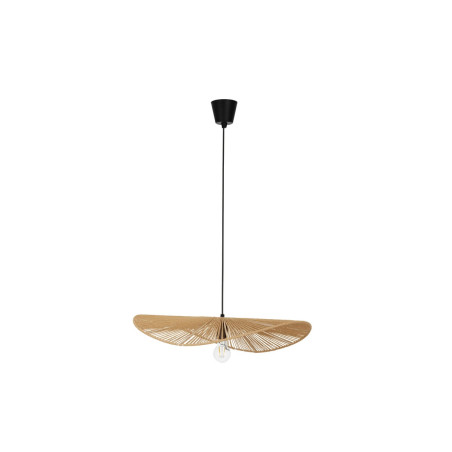 Lampa wisząca boho Saria - brązowa, sznurkowa | Decolab24