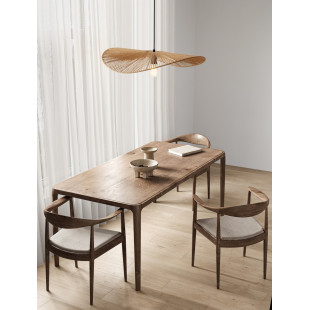 Lampa wisząca boho Saria - brązowa, sznurkowa | Decolab24