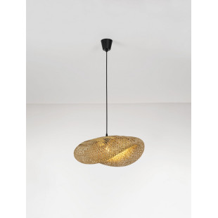 Lampa wisząca bambusowa boho Ladina 62cm | Decolab24
