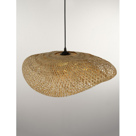 Lampa wisząca bambusowa boho Ladina 62cm | Decolab24