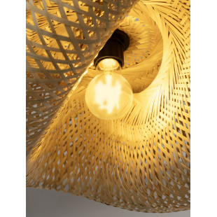 Lampa wisząca bambusowa boho Ladina 62cm | Decolab24