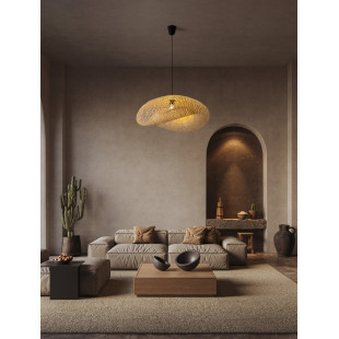 Lampa wisząca bambusowa Ladina 76cm - Decolab24 | Boho