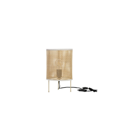 Lampa stołowa boho Tacon | Bambus, Rattan | Decolab24