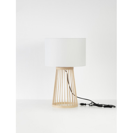 Lampa bambusowa Silo | Skandynawski design | Decolab24