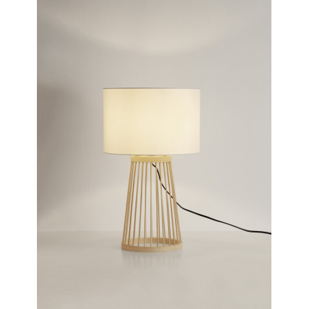 Lampa bambusowa Silo | Skandynawski design | Decolab24