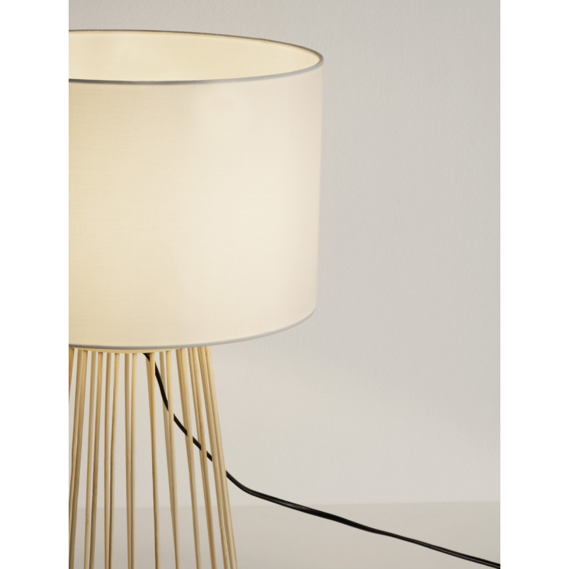Lampa bambusowa Silo | Skandynawski design | Decolab24
