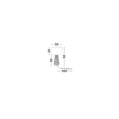 Lampa bambusowa Silo | Skandynawski design | Decolab24