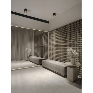 Lampa LED Lonae - Downlight Tubowa Czarna | Decolab24