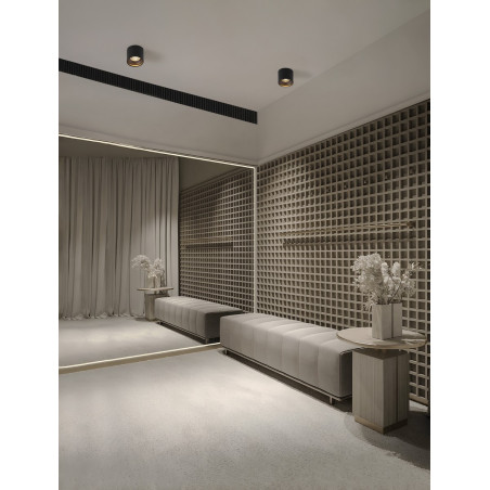 Lampa LED Lonae - Downlight Tubowa Czarna | Decolab24
