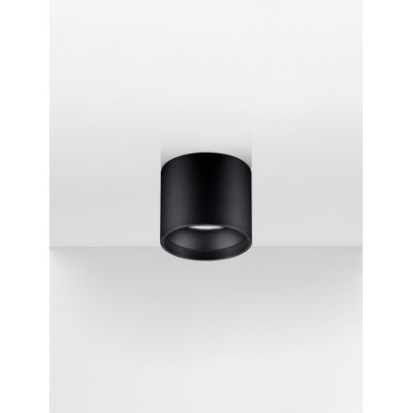Lampa LED Lonae - Downlight Tubowa Czarna | Decolab24