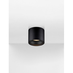 Lampa LED Lonae - Downlight Tubowa Czarna | Decolab24