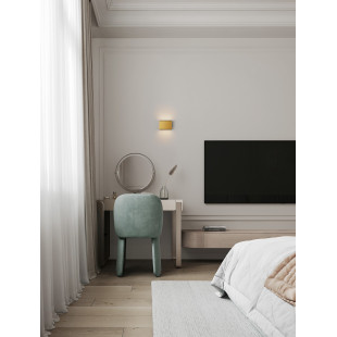Kinkiet LED Tio Złoty - Elegancki Design | Decolab24