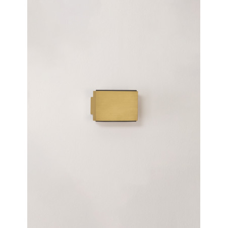 Kinkiet LED Tio Złoty - Elegancki Design | Decolab24