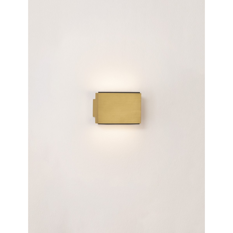 Kinkiet LED Tio Złoty - Elegancki Design | Decolab24