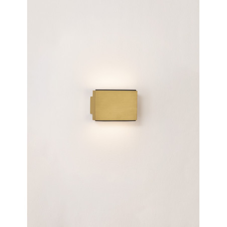 Kinkiet LED Tio Złoty - Elegancki Design | Decolab24