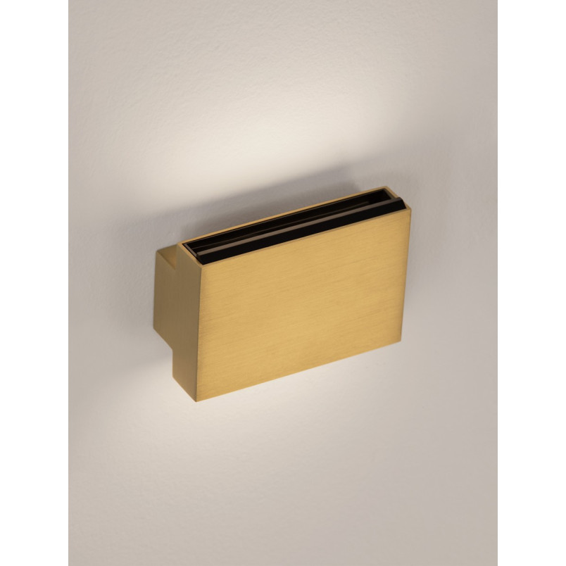 Kinkiet LED Tio Złoty - Elegancki Design | Decolab24