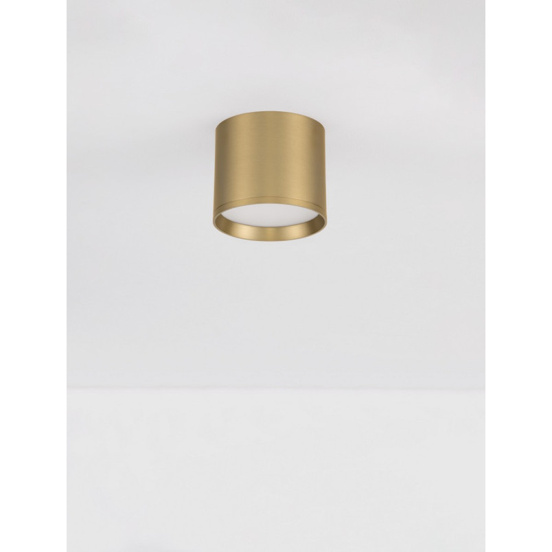 Lampa Zazia LED - Downlight Natynkowy Złoty | Decolab24