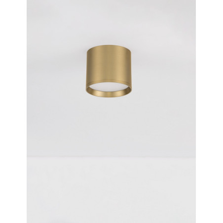 Lampa Zazia LED - Downlight Natynkowy Złoty | Decolab24