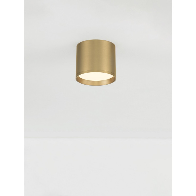Lampa Zazia LED - Downlight Natynkowy Złoty | Decolab24