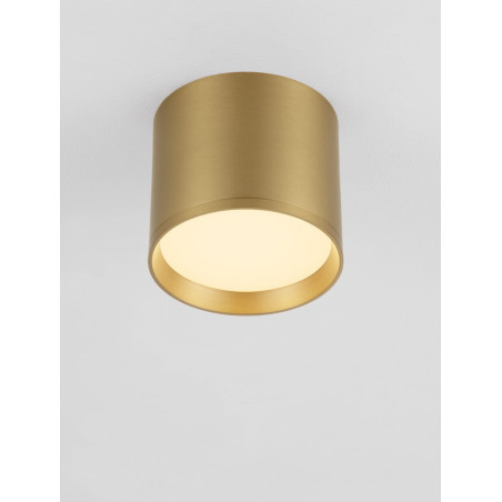 Lampa Zazia LED - Downlight Natynkowy Złoty | Decolab24
