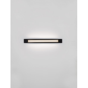 Kinkiet łazienkowy Kofas LED 80cm czarny - Retro design