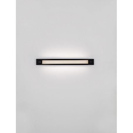 Kinkiet łazienkowy Kofas LED 80cm czarny - Retro design