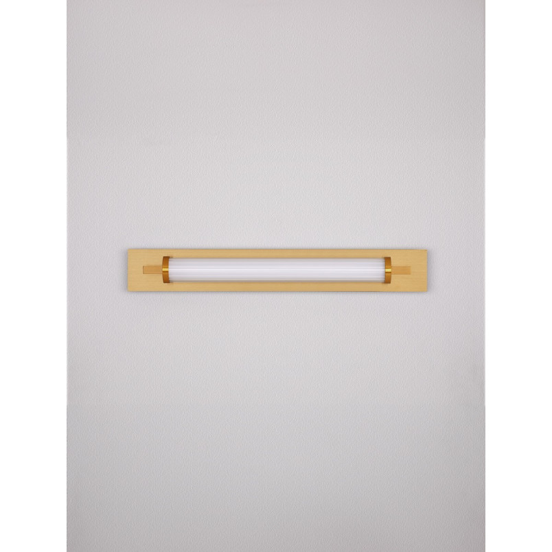 Kinkiet Retro Kofas LED 60cm - Złoto Mosiężne | Decolab24