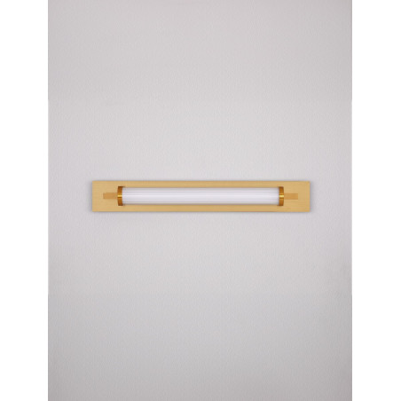 Kinkiet Retro Kofas LED 60cm - Złoto Mosiężne | Decolab24