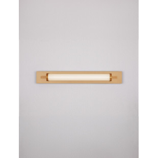 Kinkiet Retro Kofas LED 60cm - Złoto Mosiężne | Decolab24