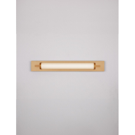 Kinkiet Retro Kofas LED 60cm - Złoto Mosiężne | Decolab24