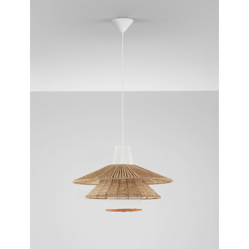 Lampa sznurkowa boho Kaoa | Decolab24 - Odkryj naturalny styl