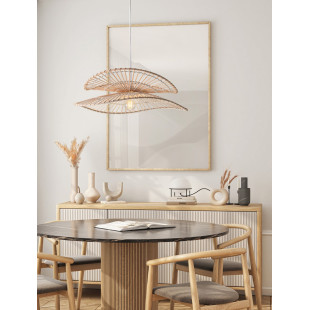 Lampa bambusowa boho Carti 60cm - Decolab24