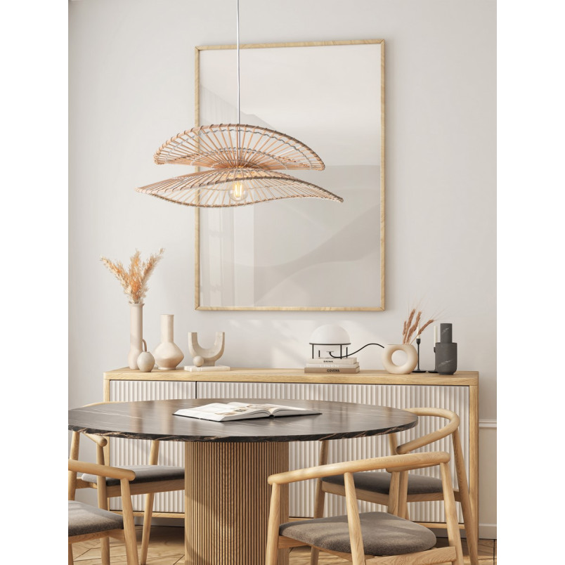 Lampa bambusowa boho Carti 60cm - Decolab24