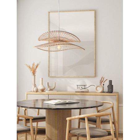 Lampa bambusowa boho Carti 60cm - Decolab24