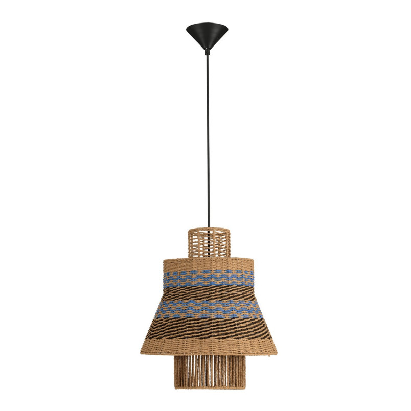 Lampa Wisząca Boho Danme | Brązowo-Niebieska | Decolab24